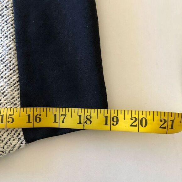 Desigual Oceano Gray and Black Mixed Weave Dark Academia Sheath Dress Size S - Picture 13 of 14